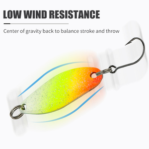 LUSHAZER Visserslokdoos Set Lepel Aas Metalen Hardlokaas voor Forel Snoek Baars OEM Kunstmatige Visuitrusting Zoetwater Vis Rivieren - Product Image 4