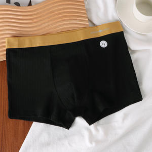 Boxer da <span class=keywords><strong>Uomo</strong></span> e Ragazzo a Vita Media in Cotone Viscosa, Fornitura ODM, Intimo Sportivo Confortevole, Traspirante e Antibatterico - Product Image 6