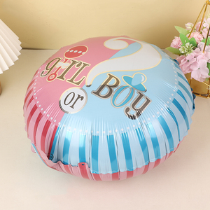 18 Inch Giới Tính Tiết Lộ Chủ Đề Vòng Câu Hỏi Đánh Dấu Nhôm Phim Bóng Cho Bữ<span class=keywords><strong>a</strong></span> Tiệc Sinh Nhật Trang Trí Đám Cưới - Product Image 3