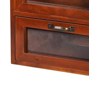 Armoire <span class=keywords><strong>de</strong></span> <span class=keywords><strong>rangement</strong></span> <span class=keywords><strong>de</strong></span> bureau <span class=keywords><strong>de</strong></span> style rétro, vitrine, <span class=keywords><strong>étagère</strong></span> multifonctionnelle pour objets <span class=keywords><strong>de</strong></span> collection, figurines, salle <span class=keywords><strong>de</strong></span> bain, chambre d'amis, bureau - Product Image 2