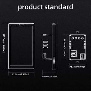 Pantalla de Control Inteligente Zigbee de 5 Pulgadas, Solución Tuya, Versión en Inglés, con Panel de Control por Voz <span class=keywords><strong>Alexa</strong></span> para Automatización del Hogar Inteligente - Product Image 2