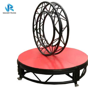 Escenario Móvil para Conciertos, Eventos y Bodas, Fácil de Instalar, Antideslizante, de Madera Contrachapada, con Altura Ajustable, en Venta - Product Image 5