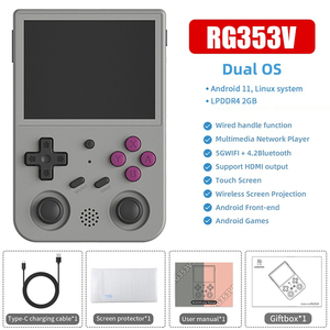 Anbernic, superventas, consolas De videojuegos Retro De 3,5 pulgadas De mano, consola De juegos De Sistema único Rg353vs <span class=keywords><strong>Rg353v</strong></span> - Product Image 3