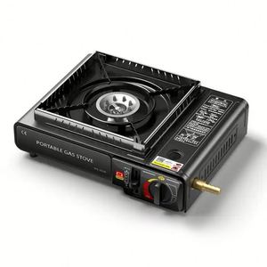 Nouveaux produits : Four à gaz portable d'extérieur avec réchaud, mini réchaud de camping pliable, mini réchaud de camping à jet - Product Image 2