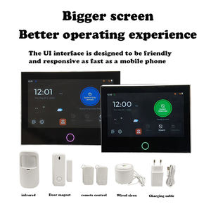 Fabricante OEM/ODM 2025 Sistema de Alarma de Seguridad Inteligente para el Hogar Detector de Intrusos ABS WIFI 4G/<span class=keywords><strong>GSM</strong></span> <span class=keywords><strong>Panel</strong></span> de Alarma Inalámbrico - Product Image 4