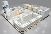 Vitrine Moderne et Tendance pour Lunettes, Couleurs au Choix, pour Magasin de Lunettes, Supermarché, Centres Commerciaux
