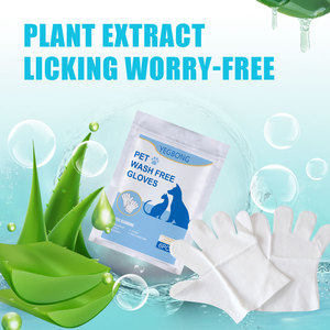 Gants de lavage pour animaux de compagnie Yegbong, 6 pièces, nettoyage doux pour chats et chiens - Product Image 5