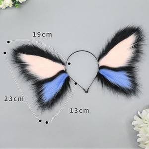 H0009 Bướm Headband Bướm Hình Ban Nhạc Đầu Sang Trọng Tóc Hoop Dễ Thương Ưa Thích Headband Cho Mặc Hàng Ngày, Các Bên & Cosplay - Product Image 3