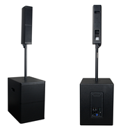 Sistema de Altavoces de Línea Activa Multifunción Profesional Mansender LB404 OEM con Amplificador DSP Clase D y Altavoz de Columna