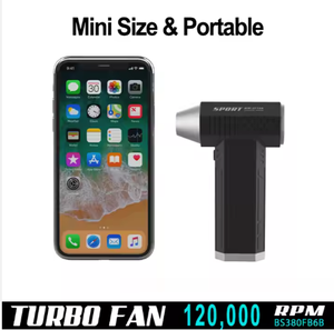 Mini Ventilador Soplador Portátil de Alta Potencia 120000 RPM OEM Multifuncional de Grado DIY con Batería de Litio Eléctrica DC - Product Image 5