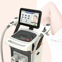 Compteur spécial 808 1064nm Diode Portable Laser Épilation Machine À Glace Équipement D'épilation Du Visage
