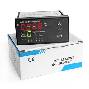 منظم حرارة أوتوماتيكي 4-20 مللي أمبير مع شاشة LED، جهاز مراقبة درجة الحرارة بـ 8 قنوات، مؤشر درجة الحرارة - Product Image 1