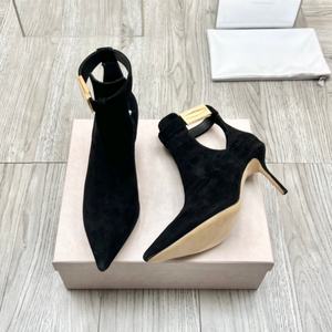 Zapatos de Tacón Alto JC Jimmy para Mujer, Rojos, Sexys, de Punta, de Vestir, de Cuero Genuino, con Punta Abierta - Product Image 6