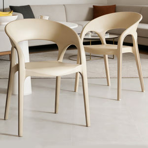 Chaise de <span class=keywords><strong>jardin</strong></span> en <span class=keywords><strong>plastique</strong></span> avec dossier, modèle 2026, extra épaisse, robuste, empilable, avec accoudoirs, garantie 6 ans - Product Image 2