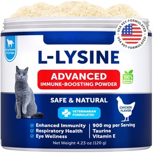 <span class=keywords><strong>Poudre</strong></span> de L-<span class=keywords><strong>Lysine</strong></span> Marque Blanche <span class=keywords><strong>pour</strong></span> <span class=keywords><strong>Chat</strong></span> – Soutien Immunitaire Naturel, Complément Alimentaire <span class=keywords><strong>pour</strong></span> la Santé des Animaux avec Taurine, Vitamine E et Méthionine - Product Image 5