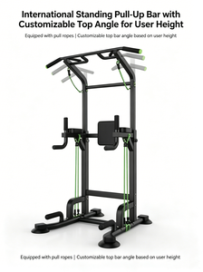 Attrezzature Fitness Commerciali e per <span class=keywords><strong>Casa</strong></span>: Stazione Multifunzione con Barra per Trazioni a Muro o a Porta, Rack per Trazioni con Corda per <span class=keywords><strong>Esercizi</strong></span> - Product Image 3