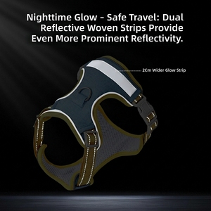 Reflective No Pull <strong>Dog</strong> <strong>Harness</strong> Vest, Adjustable Breathable Escape Proof Pet <strong>Harness</strong> for <strong>Small</strong> Medium Large <strong>Dogs</strong> - Product Image 3