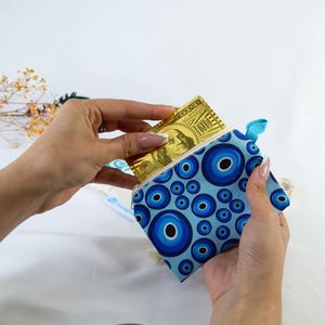 Custom Small Eco Friendly Blank Gold Zipper Make up Pouch Recycled Plain Cotton Canvas Accessory Pouch - Product Image 5