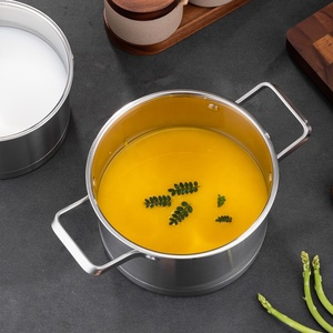 Olla de Cocina de Acero Inoxidable, Juego de 8 Ollas Cooklover, Juego de Ollas para Cocinar - Product Image 6