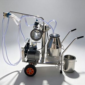 Macchina Professionale per la Mungitura delle Mucche con Pompa a Vuoto, Sistema Efficiente e Stabile per Allevamenti Lattiero-Caseari - Product Image 4