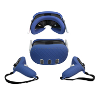Étui de protection complet en silicone FICEP pour Meta, pour 3 contrôleurs, 250g, anti-transpiration, protection tactile, accessoire pour VR AR MR