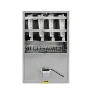 KINGWELL ราคาโรงงานอุตสาหกรรมเครื่องทําน้ําแข็งสี่เหลี่ยมใสขนาดใหญ่สําหรับโรงงานน้ําแข็ง 1 ตัน 3 ตัน 5 ตันต่อวัน