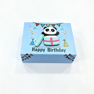 Boîte à musique personnalisée en bois motif panda, boîte musicale surprise <span class=keywords><strong>joyeux</strong></span> <span class=keywords><strong>anniversaire</strong></span>, motif animal mignon, vente en gros, cadeau pour enfants - Product Image 4