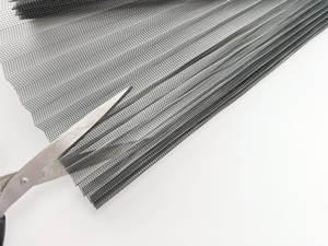 XFD Nuevo Material Mosquitera Plisada y Malla Plegable Antimosquitos con Revestimiento <span class=keywords><strong>de</strong></span> <span class=keywords><strong>PVC</strong></span> <span class=keywords><strong>para</strong></span> <span class=keywords><strong>Ventanas</strong></span> y Puertas - Product Image 4