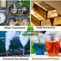 Échantillon Gratuit Prix Abordable Charbon Actif en Poudre de Coque de Noix de Coco 6-12 Mesh Purification à 100%