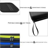 Sac EVA personnalisé haut de gamme, portable, multi-usages, étanche et antichoc pour appareils photo numériques, disques durs, avec fermeture éclair DIY