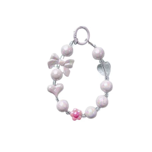 Mode filles sangles de téléphone <span class=keywords><strong>portable</strong></span> avec coeur nœud papillon perle <span class=keywords><strong>sangle</strong></span> amour accessoires de téléphone <span class=keywords><strong>portable</strong></span> avec lanière perle - Product Image 6