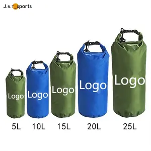 Drybag özel Logo katlanabilir sırt çantası su geçirmez sırt çantası kuru çanta spor çanta yürüyüş kamp açık Pvc 5L 10L 15L 20L 30L pembe 2 adet