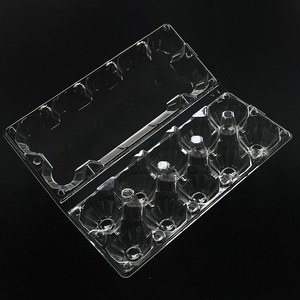 Tray Box Plastic Customize Disposable Container Packing Storage Box Clear Plastic Eggs Tray