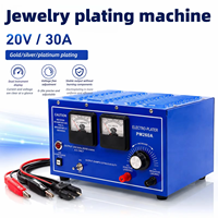 Redresseur de galvanoplastie métallique TPR-1510 PM260A 20V 10A 20A 30A pour machine de placage de bijoux, platine, argent, or