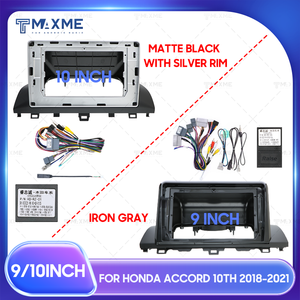 Nhà sản xuất 10inch xe đài phát thanh Navigation khung cho Honda Accord 10 2018 2021 Nhà cung cấp Android Car Stereo bảng điều chỉnh khung DVD khung - Product Image 2