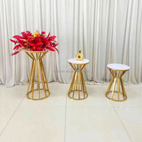 Panier à fleurs de style minimaliste pour mariage, ensemble de table à gâteaux, petite table à dessert, décoration de centre de mariage, fournitures pour cérémonies et événements