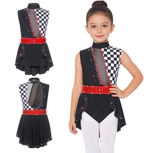 Traje de payaso de circo para niñas de 6 a 16 años, mono con volantes superpuestos, leotardo para carnavales, fiestas temáticas y actuaciones en escenario - Product Image 2