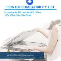 Kartrid Toner HP 105A 107A 106A untuk Printer HP Laser 107a 107w 135a 135w 137fnw Toner W1106A Kartrid Toner Kompatibel