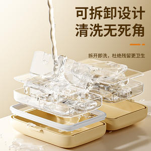 Boîte de rangement pour pilules, étui portable, organisateur hebdomadaire pour sept jours, conteneur de médicaments résistant à l'humidité pour un usage quotidien - Product Image 2