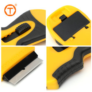 Công Cụ Làm Sạch ABS Tpr Chất Liệu Cửa Sổ Chuyên Nghiệp Lưỡi Dao Cạo <span class=keywords><strong>Scraper</strong></span> Carbon Lưỡi Thép Putty Dao Cho Thủy Tinh - Product Image 2