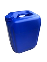Tambour en plastique blanc de 25L de qualité alimentaire carré jerrican HDPE 25 litres de produits chimiques tambour transparent 25 KGS conteneur