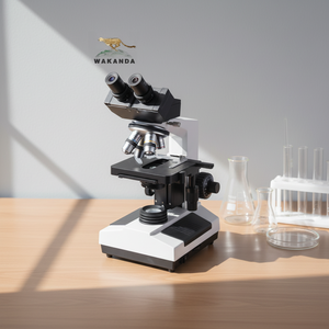 XSZ-N107 hôpital médical et moniteur de pression artérielle en aluminium moulage binoculaire Microscope biologique Double couche mécanique - Product Image 1