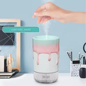 High Quality New Product Candle Ceramic Aromatherapy Ultrasonic Air Humidifier Ceramic Aroma Diffuser