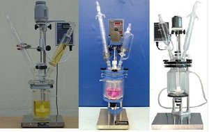 Reattore Chimico in Vetro a Doppia Camicia TOPTION 50L 100L 150L 200L per Riflusso e Distillazione - Product Image 4