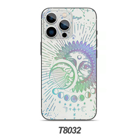 Pour iPhone 15 – Autocollant universel pour l'arrière de la coque, film 3D en TPU, feuilles de protection d'écran PC 2.5D transparentes