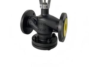 Vanne à soupape à 2 ports régulatrice Nanjing Mingmen MVF461.250 DN250 PN16/25 à brides Kvs 500 avec joint en PTFE + fibre de carbone OEM - Product Image 1
