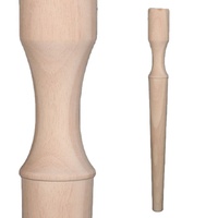 Pieds de meubles en bois massif et bois de pin de différentes tailles, pieds de meubles fantaisie, pieds de meubles anciens