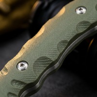 DIY Feststehende Klinge Bushcraft-Messer 4CrMoV Stahl ABS-Griff Camping Überlebensmesser Individuelles Logo 3,0mm 18cm Outdoor-Messer Maßanfertigung Großhandel