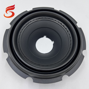 6.5 inch loa giấy nón với cao su Bộ phận loa nhà máy tùy chỉnh giữa đến cao cấp - Product Image 3