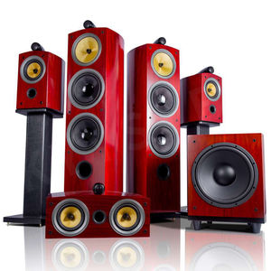 Speaker Pasif KYYSLB 5.5 Inch High Fidelity HiFi Kayu Profesional untuk Rumah, Speaker Rak Buku 2-arah Kualitas Suara Audio - Product Image 2